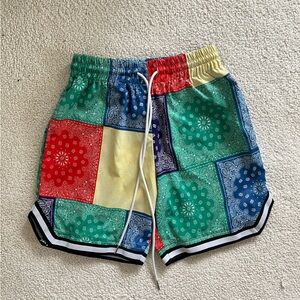 XXIII Multicolor Bandana Print men’s  summer Shorts S